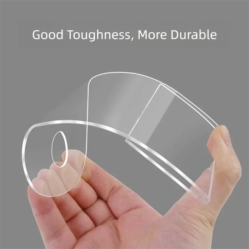 10pcs Transparent Acrylic Price Tag Holder Clothing Store Price Display Board 10×10cm Card Holder Hanging Price Label Flip Chart - view 4