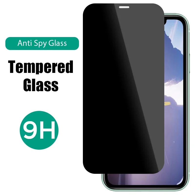 Anti-spy tempered glass case for samsung a22 cover on galaxy a 22 22a 4g 5g phone coque bag samsun  privacy glass image 5