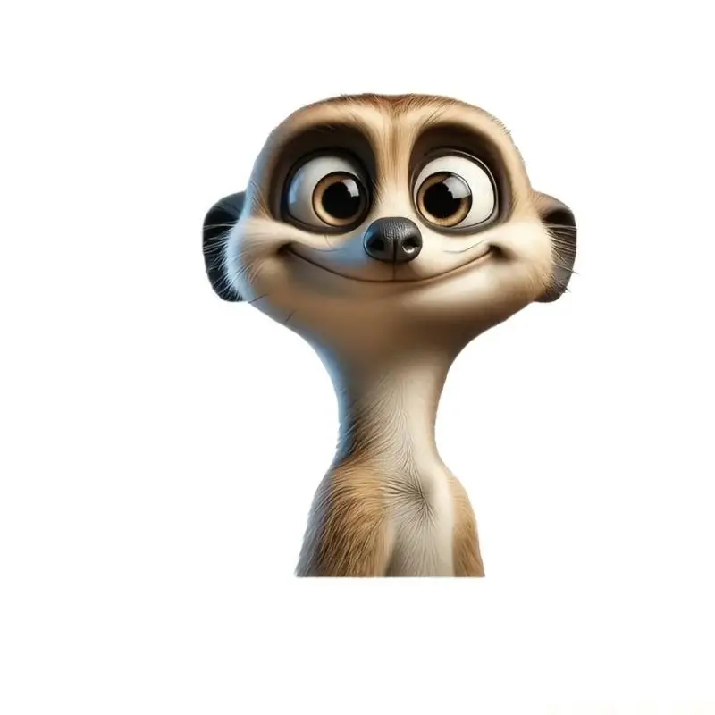 

J0MA PVC Cartoon Vehicle Decal Waterproof Heat Resistant Sticker with Transfer Film Easy to Use for Smooth Clean Surfaces