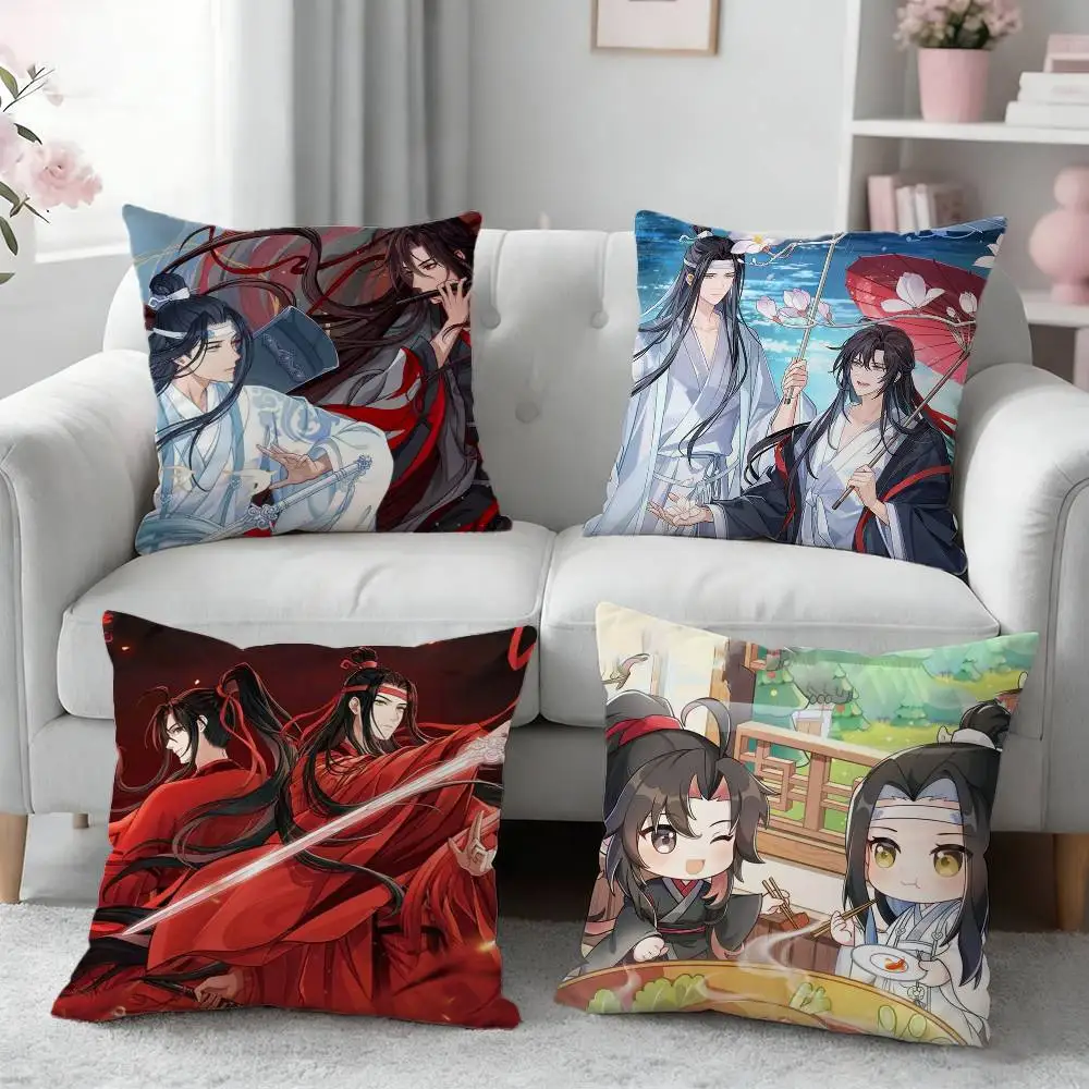 

mo dao zu shi Pillow Case for Sofa Living Room Home office Decor Protective Cover