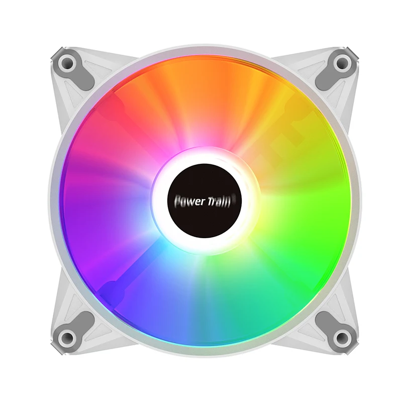 Power Train NEON Computer Case Fan 120MM 5V 3Pin ARGB Cooling Quiet Fan Large 4Pin CPU Cooler Fan