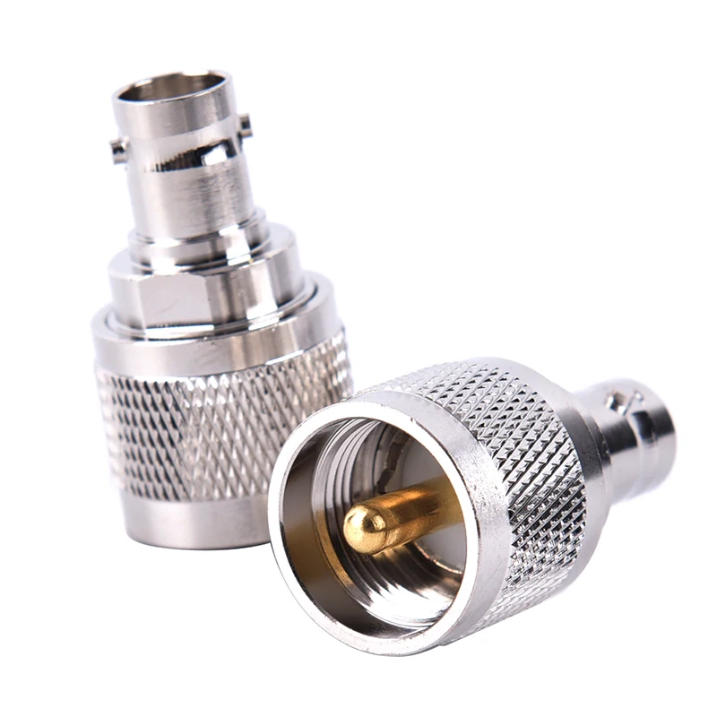1PC PL259 UHF PLUG MALE TO BNC SOCKET FEMALE RF Adapter