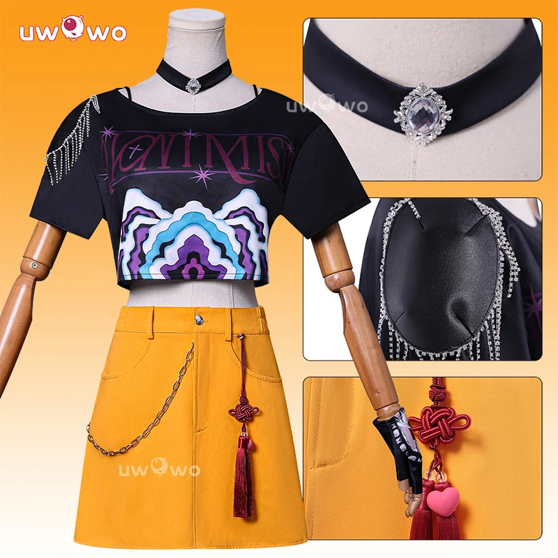 

UWOWO Collab Series: Kpop Huntrix Mira~How It's Done~ Performance Suit Cosplay Costume XS-3XL Halloween Costume