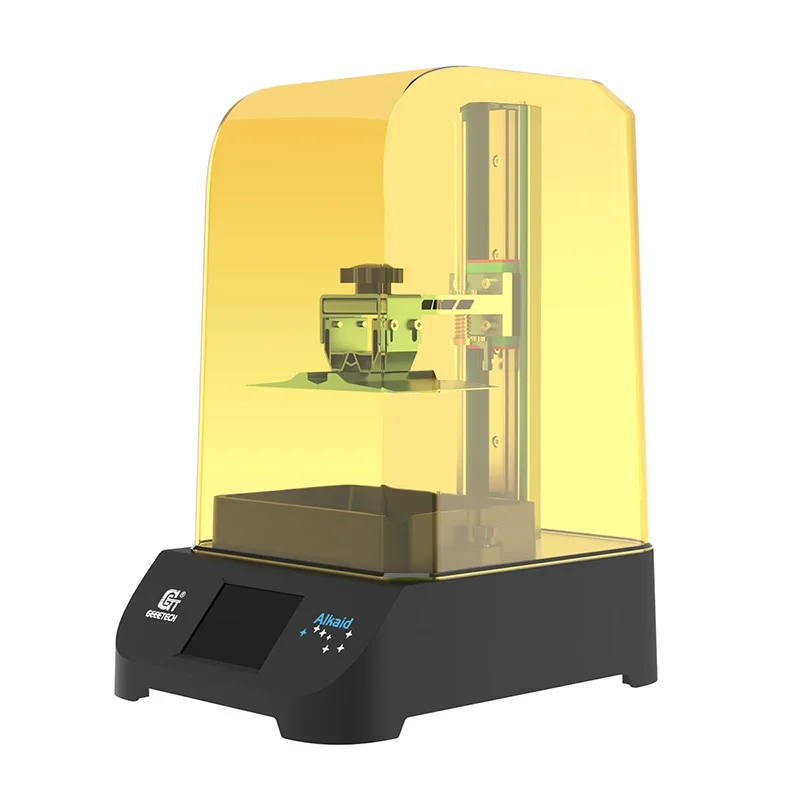 GEEETECH ALKAID 3D Printer UV LCD Light Curing Resin 82*130*190mm Larger Printing Size 6.08 inch 2K Screen