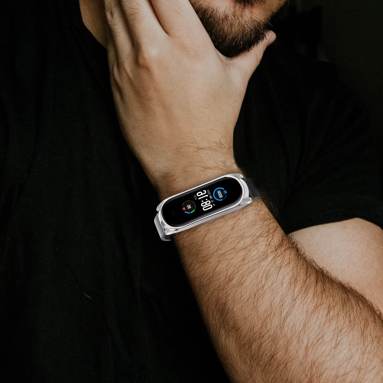 

Butterfly Buckle Hand Strap Case For 5/5 Nfc Protective Replacement Band Durable Watch Strap Compatible With