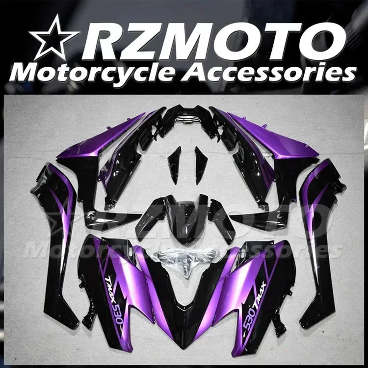 

Custom New ABS Motorcycle Fairings Kits Fit For YAMAHA T-max 530 2017 2018 tmax 17 18 Bodywork Set Custom Purple