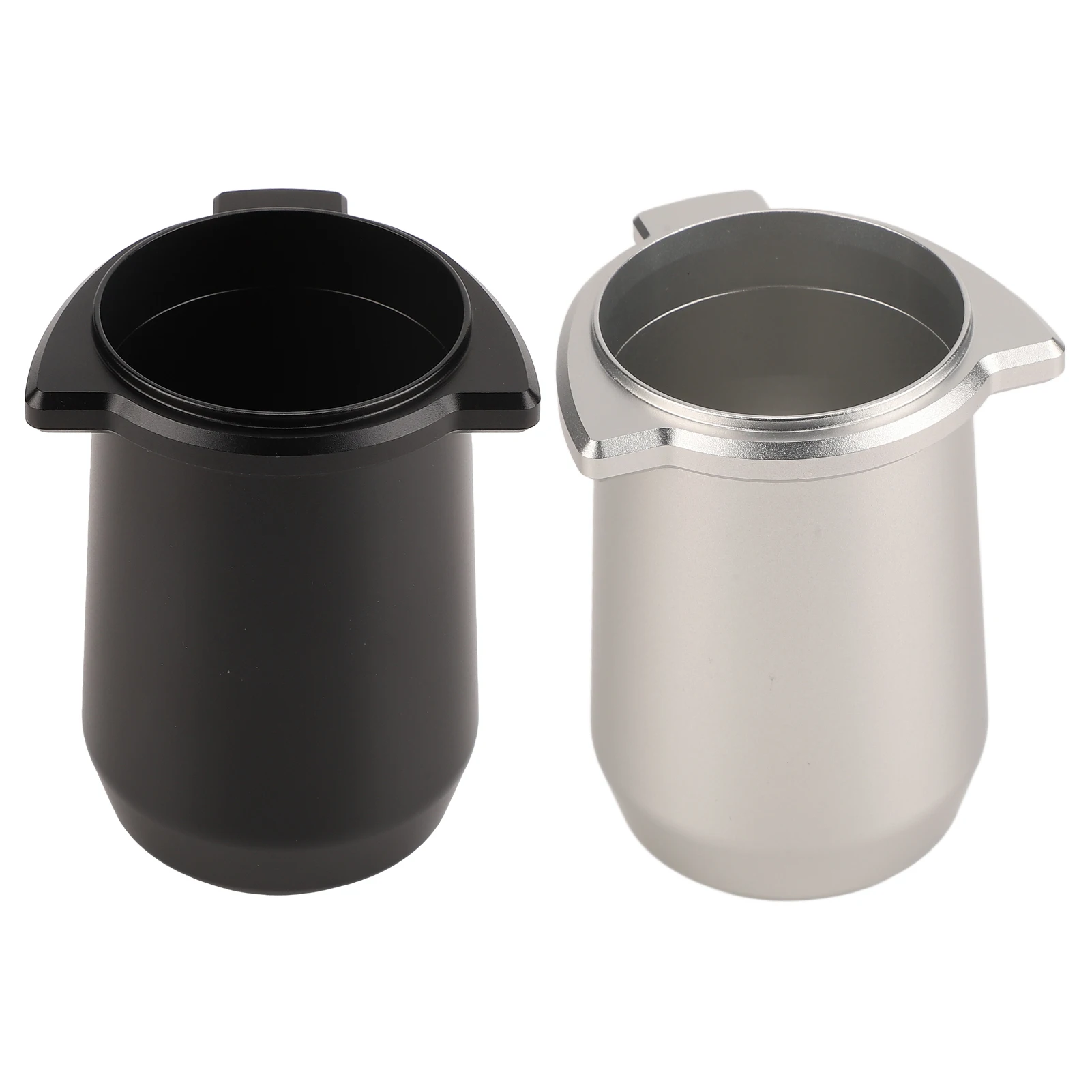 Coffee Powder Cup 54mm Aluminum Alloy Powder Feeder Cup Compact Lightweight Anti Flying Coffee Dosing Mug for Breville 8