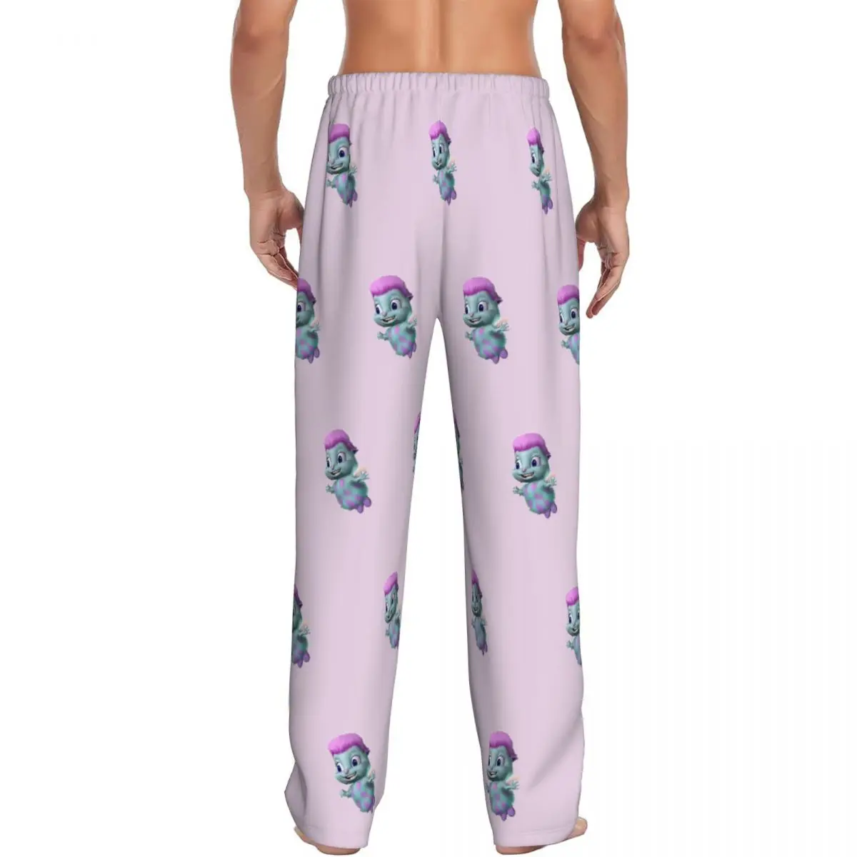 Custom Bibble Fairytopia Pajama Pants Men Sleepwear Sleep Lounge Bottoms with Pockets