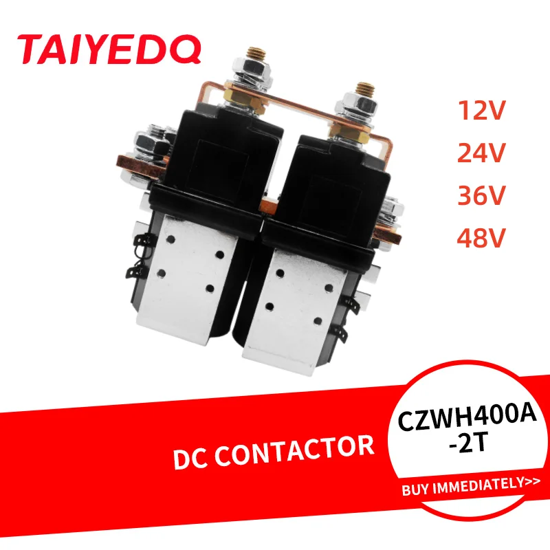Contator 12v 24v 36v 48v para Empilhadeira do Motor Que Segura o Desenho Wehicle Carro Czwh400a2t Sw202 dc
