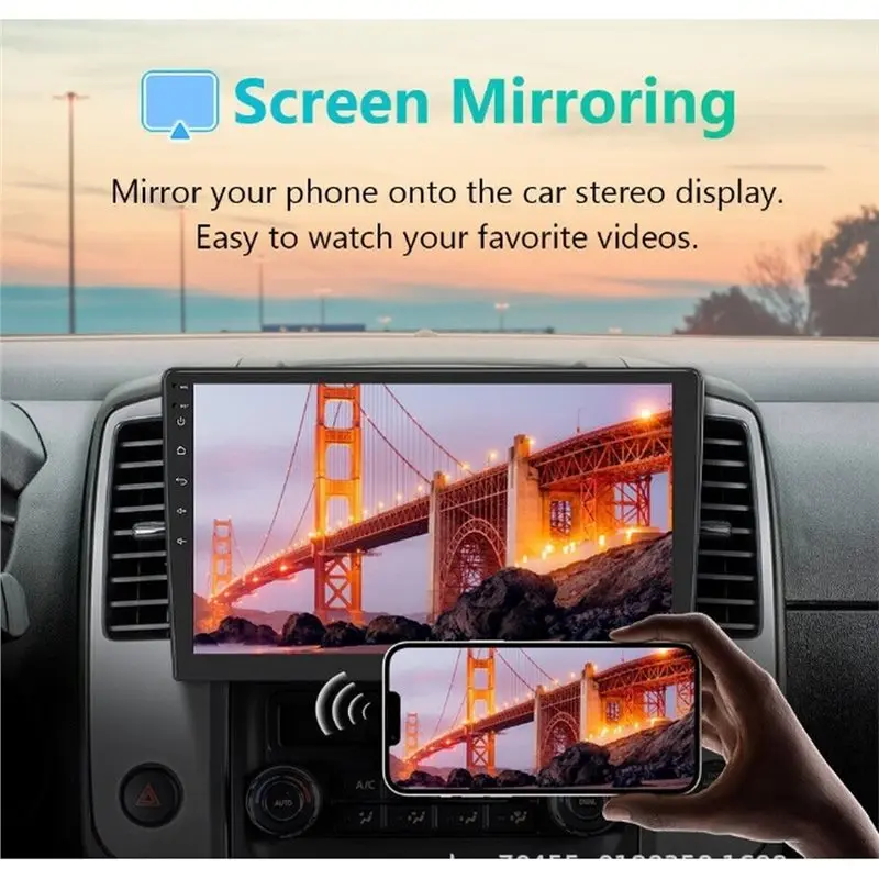 Y45A-Car Radio Wireless Auto For Transit Fiesta Focus Galaxy Mondeo 4GB+ 32GB 7" Multimedia Video Player DSP GPS view 2