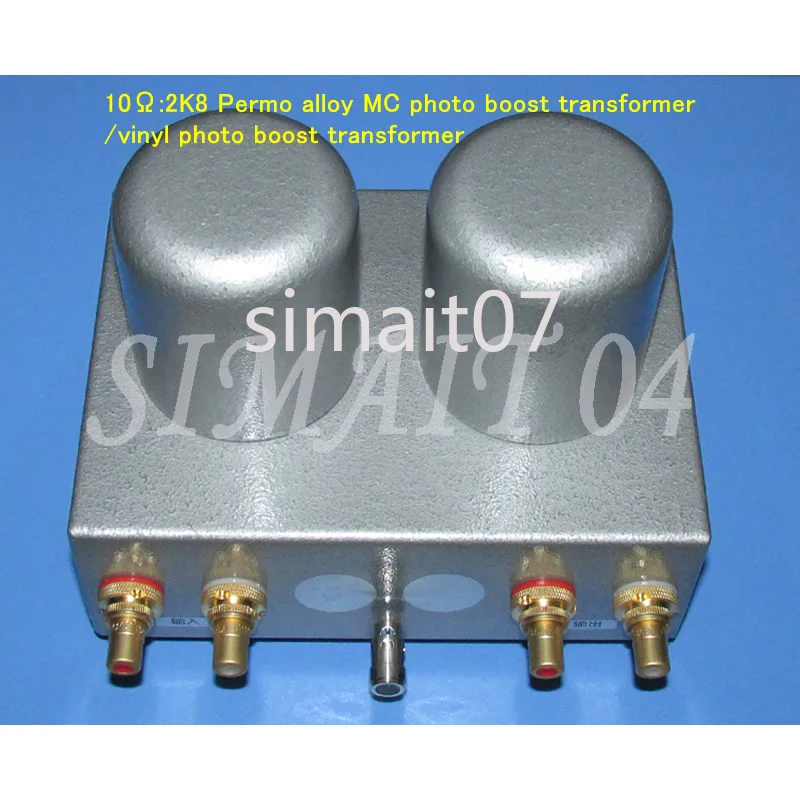 Permalloy MC Phono Step-Up Transformer 10Ω To 2.8K, Vinyl Turntable 20Hz-85kHz -0.6dB