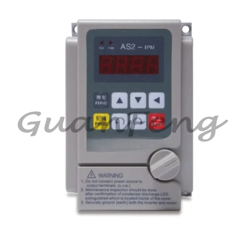 AS2-107 0.75KW1.5KW AS2-IPM Governor Inverter Single Phase 220v