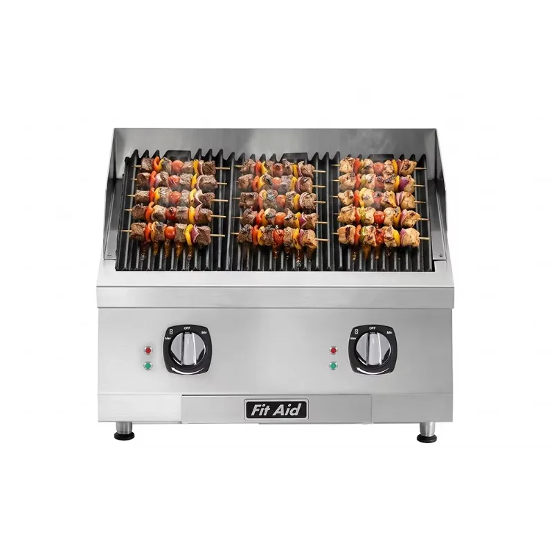 Commercial Kitchen Solution Manufacturer Custom 50℃-320℃ Temperature Range 304 Stainless Steel Countertop Electric Grill