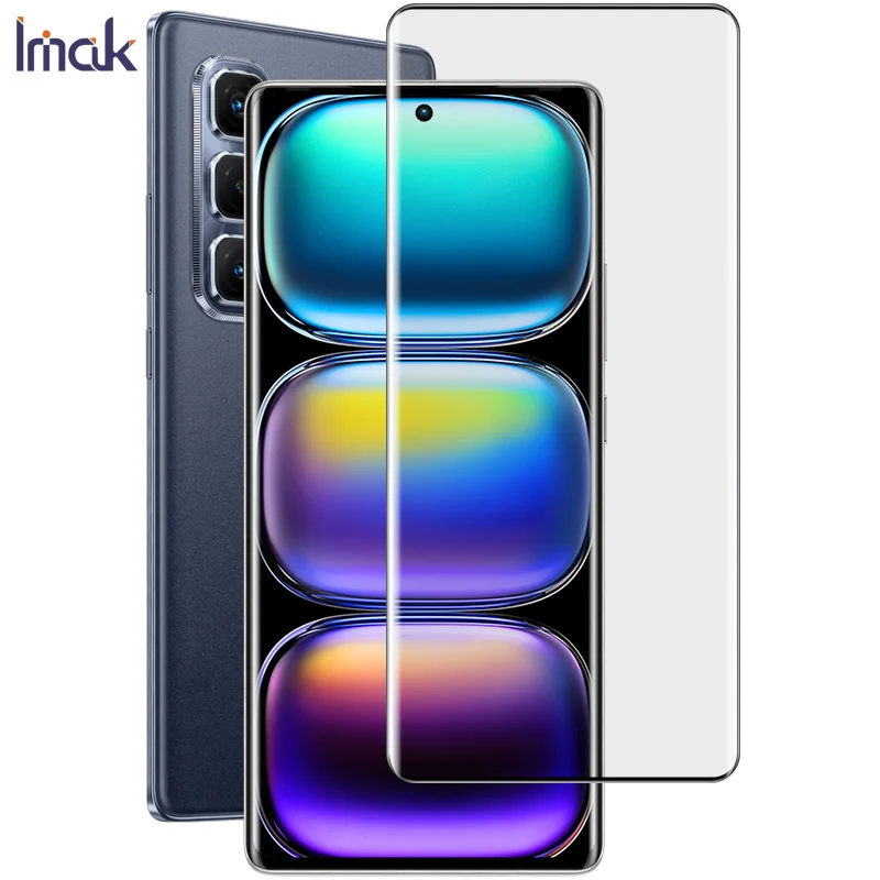 For Infinix HOT 50 Pro Plus Glass IMAK 3D Curved Full Screen Tempered Glass for Infinix HOT 50 Pro+ 4G Film