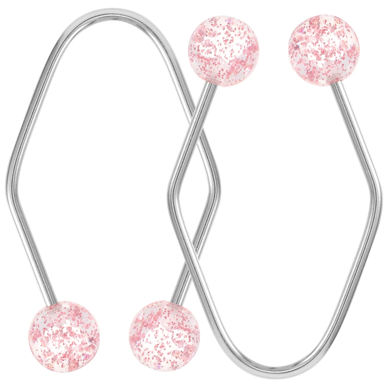 

2 Pcs Shaper Dimple Trainer Facial Tools Face Mister Stainless Steel for Dimples