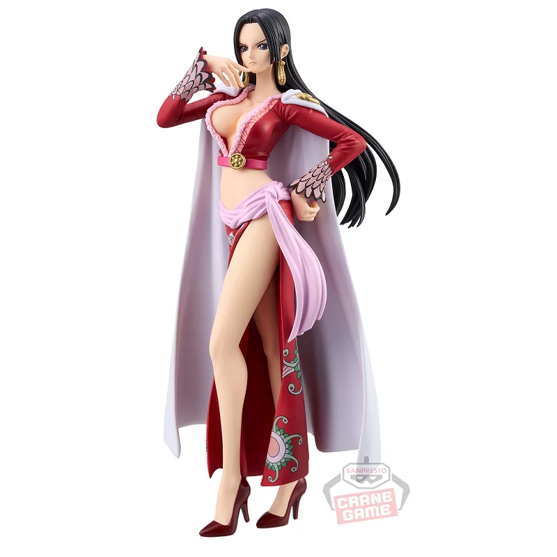 Bandai Original Banpresto Anime One Piece DXF Boa Hancock 17CM PVC Action Figures Collection Model Ornament Toy