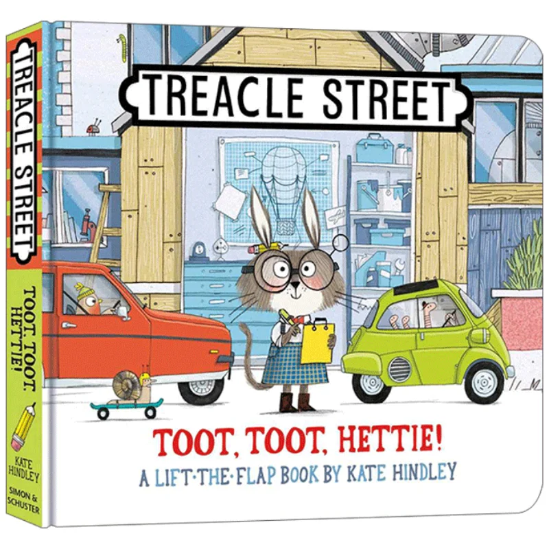 

Книга с картинками на английском языке Treacle Street Toot Hettie, для детей 4, 5, 6, 7, 8 лет, книга для доски 9781471188503