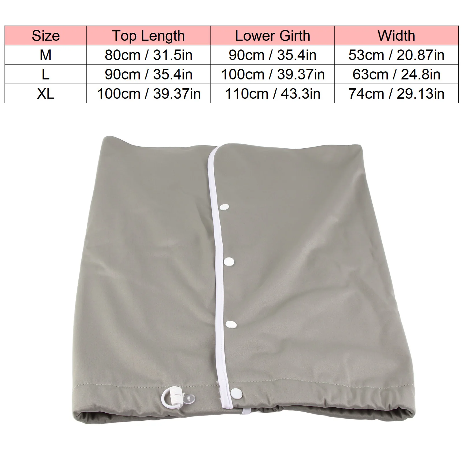 Washable Adult Diaper Skirt Breathable Prevent Dirts Skin Friendly Wearable Incontinence Bed Pad Leakage Proof for Daily Use