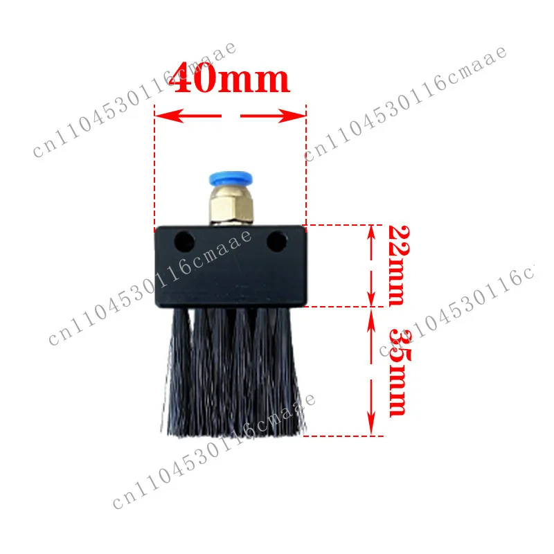 Industrial Chain Lubrication Oil Leakage Small Bristle Brush Nylon Oil Brush Guide Rail Escalator Automatic Refueling