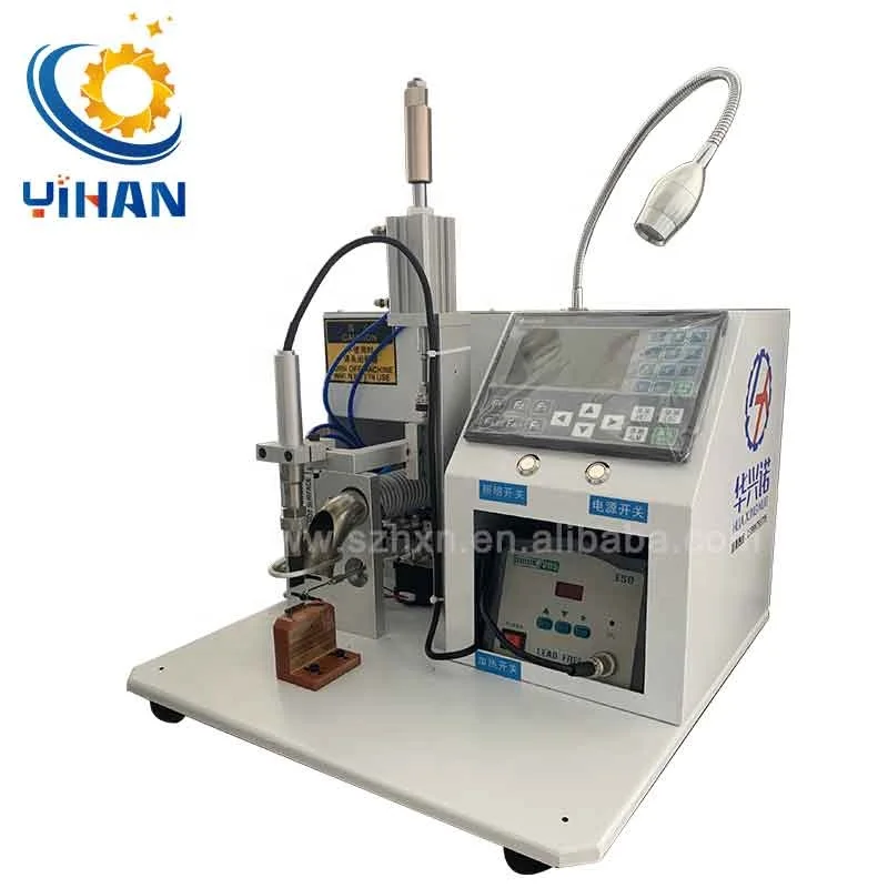 Semi Automatic Soldering Machine Electric Type PCB Board Tin Welding USB Data Cable Plug Socket Head Spot Soldering Machine