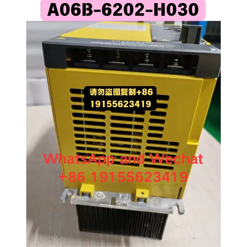 Used OEM disassembled parts A06B-6202-H030 Driver Functional test OK Quick delivery
