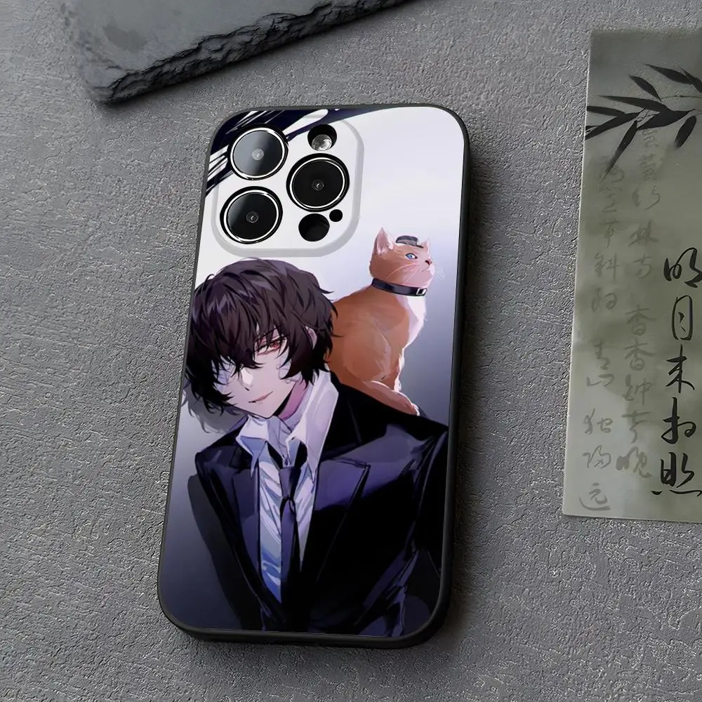 Bungo Stray Dogs Phone Case for iphone 16 11 15 14 13ProMax 12 Pro Xs Max Mini Xr 8 6s Plus Funda Covers