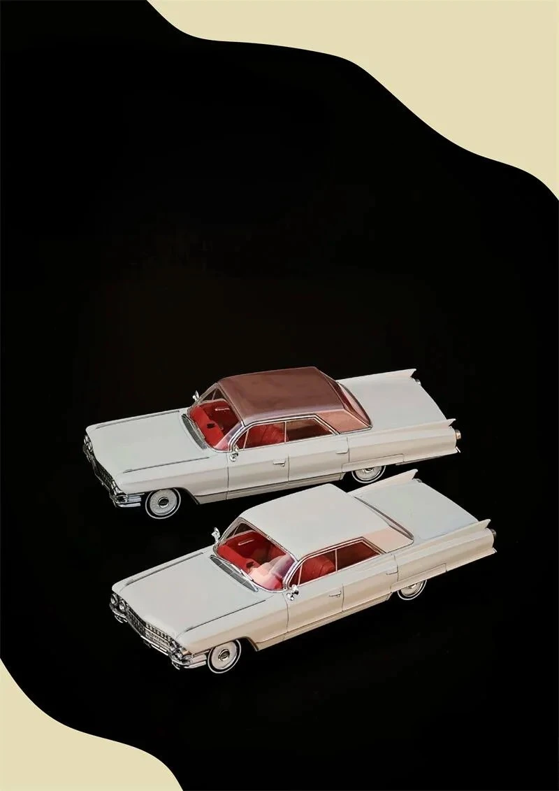 

Коллекционная модель автомобиля MK Miniatures 1:64: DeVille / Imperial / Hummer H2 из сплава металла