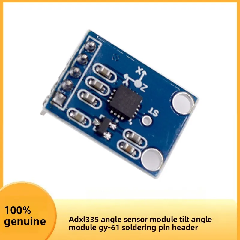 ADXL335 Angle Sensor Module Tilt Module GY-61 with Soldered Pin Header for Precise Measurement
