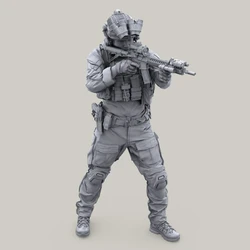 1/35 Resin Figure US Special Forces/MARSOC Modern Soldier in Action with GPNVG-18 Panoramic Night Vision Goggles Self-Assembly A