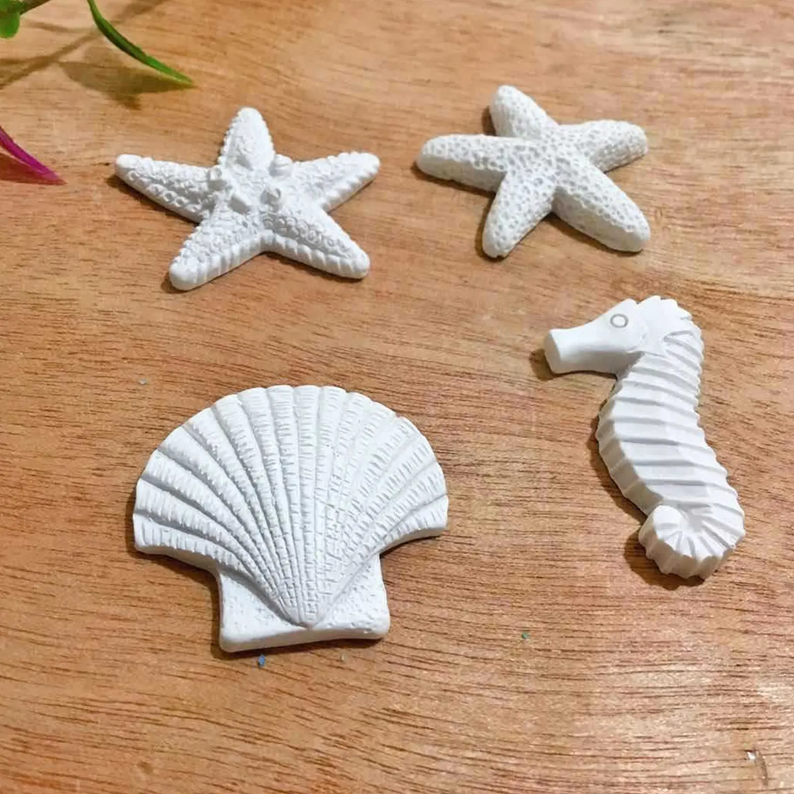 1Set Simulation Decor Resin Marine Ornaments Set Realistic Ocean Themed Hanging Ornaments for Home Decoration DIY Craft