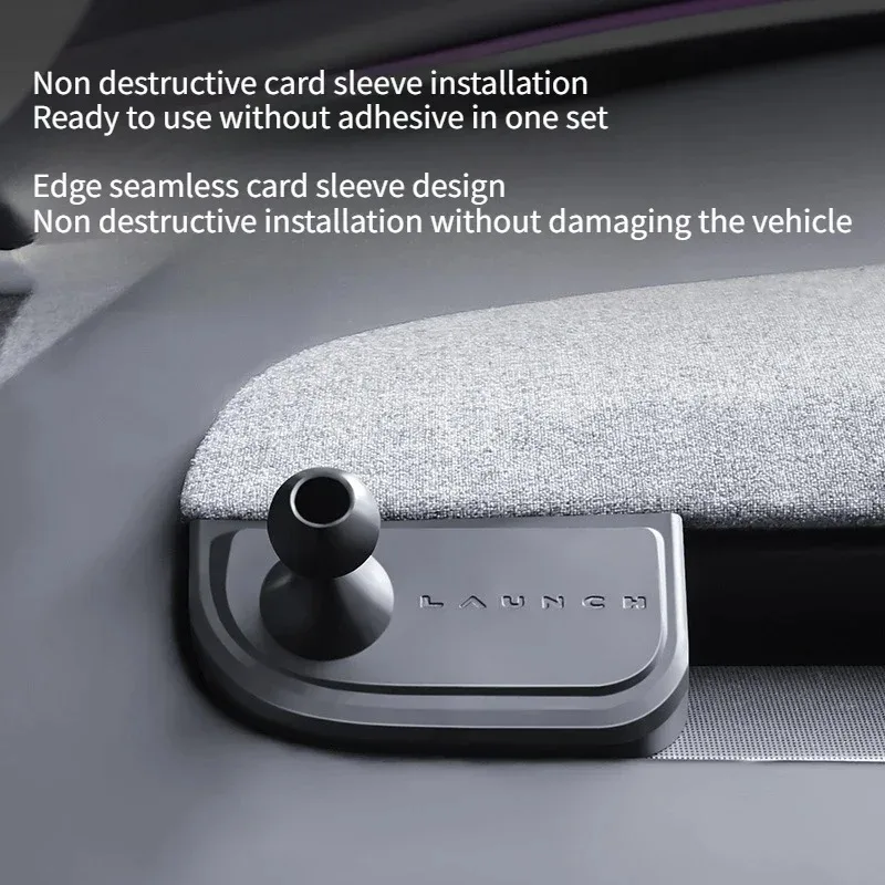 Handyhalterung für Tesla Model 3 Y Highland Juniper Stärkerer Magnetischer 360°-Halter ° Drehbarer Auto-Stützfußhalter Zubehör – Detail 3