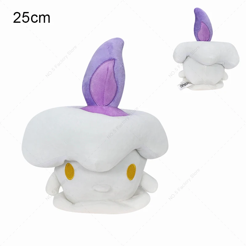 New Pokemon Plush Kawaii Litwick Stuffed Toy Pocket Monster Peluche Doll Best Children Xmas Gifts for Kids