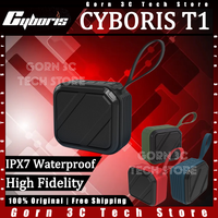 CYBORIS T1 Wireless Speaker Portable Subwoofer 5W Peak Power IPX7 Waterproof Bluetooth5.3 High Fidelity Custoimzed Music Speaker