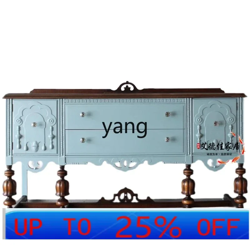 

LH solid wood entrance cabinet entrance hall entrance rack living room decoration cabinet