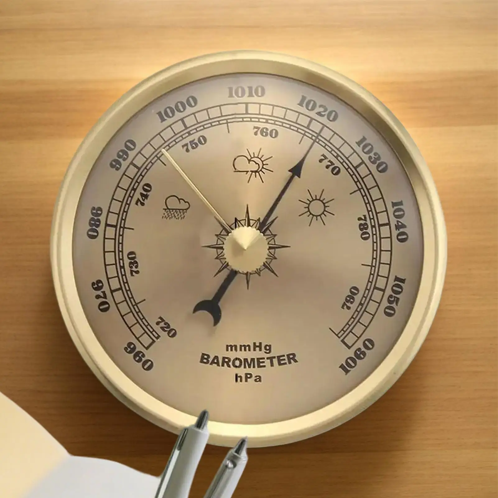 Barometric Pressure Gauge Weather Station for Fishing multifunctional automatic pressure gauge for Fishing weather forecast tool