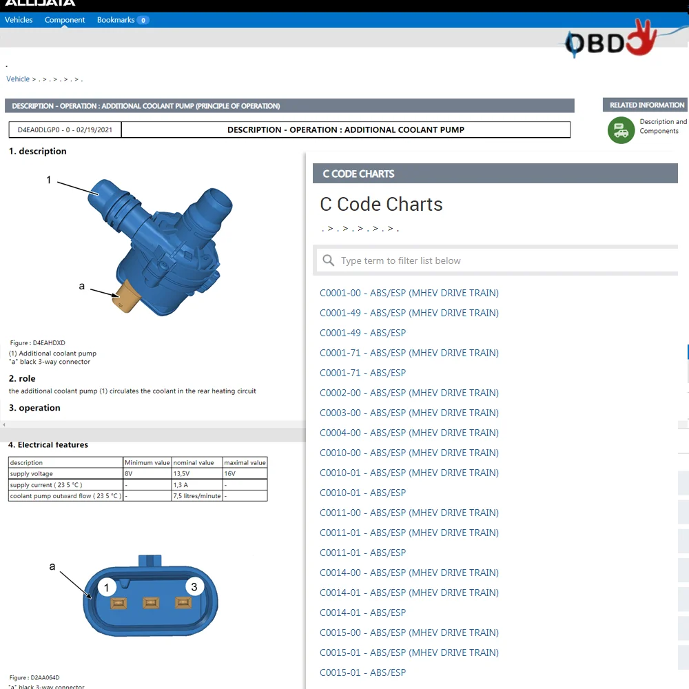 Online Account for Alldata EU Newest Car Repair Software Full Version All Data Repair Wiring Diagrams Support Mobile /PC Login