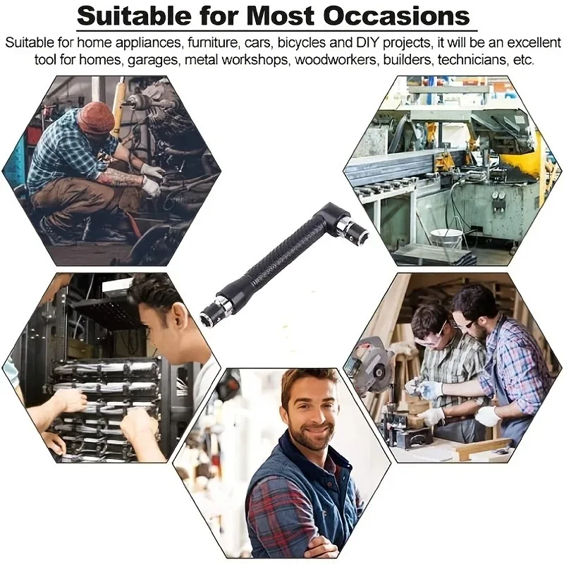 1 قطعة L على شكل مفتاح بانة صغير مجموعة 1/4 بوصة 6 35 مللي متر عرافة بت مفتاح للمساحات الضيقة مجموعة أدوات إصلاح المحرك الصغيرة