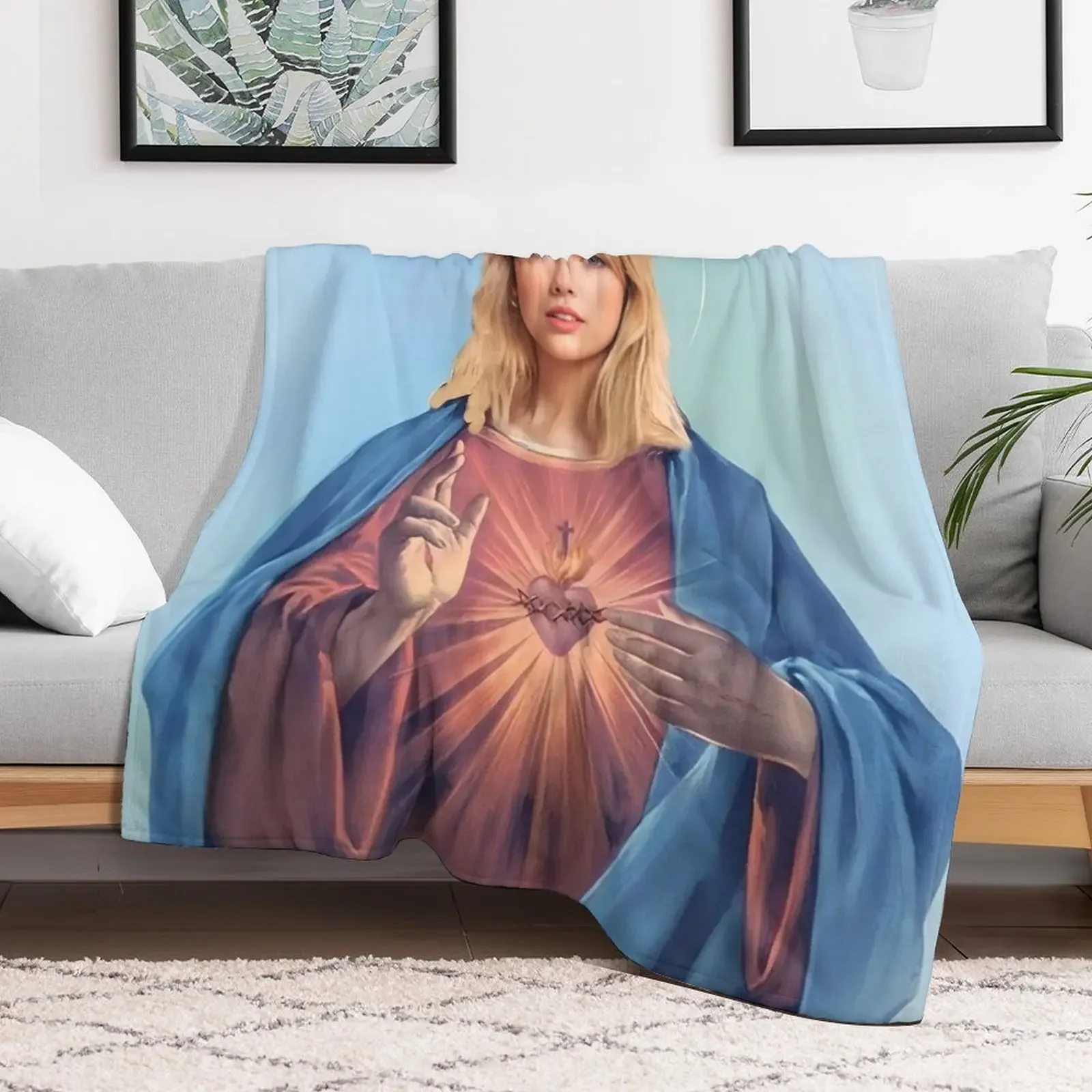 Swift Jesus Parody LOL Throw Blanket cosplay anime For Baby Blankets