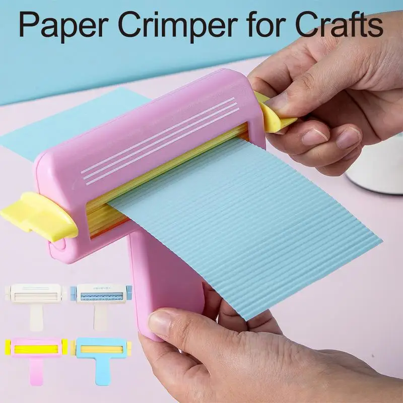 Texture Roller Paper Crimper for Crafts Making Tool Corrugator Crimper DIY Scrapbooking Card Handmade Arts Paper Quilling Tool