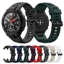 Silicone Watchband Strap For Xiaomi Huami Amazfit T-Rex/T-REX Pro Smart Watch Band