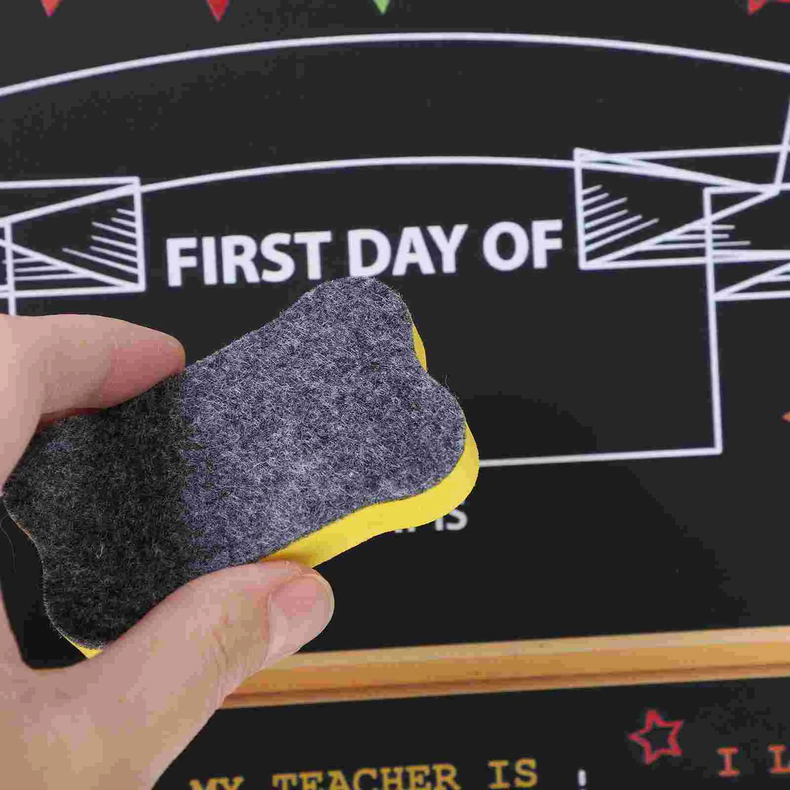 Small Chalk Board First Day of School Chalkboard Double Sided Blackboard Decor Children Sign Student