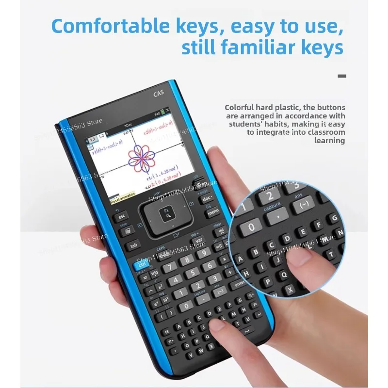 TI-Nspire CX II CAS Graphing Calculator, Bilingual Display for AP/IB Exams and Engineering