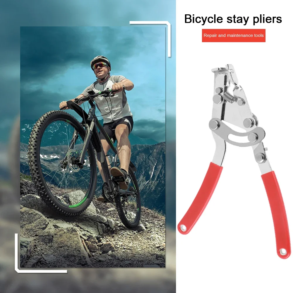 Bike Cable Cutter Carbon Steel Cycling Puller with Thumb Lock Hand Crimping Tool Bicycle Steel Brake Cutter Bicycle Repair Tools