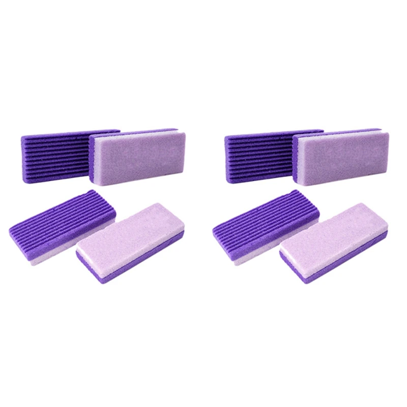 8 قطعة القدم الخفاف الإسفنج حجر باديكير للقدم الكالس تقشير الجلد الصلب إزالة باديكير الغسيل