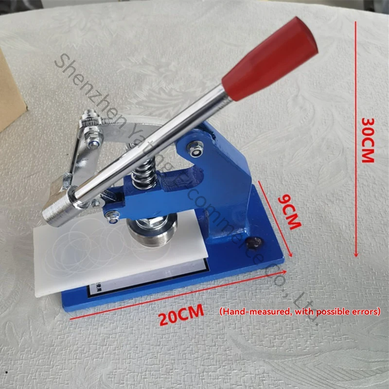 10 Square Centimeters Small Hand-pressed Sampling Knife Small Gram Disc Gram Weight Instrument Fabric Disc Sampler