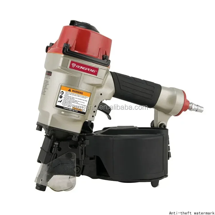 The 2026 best-selling high-quality MCN55 adjustable coil nail is a pneumatic hand tool suitable for log cabins and pallets.