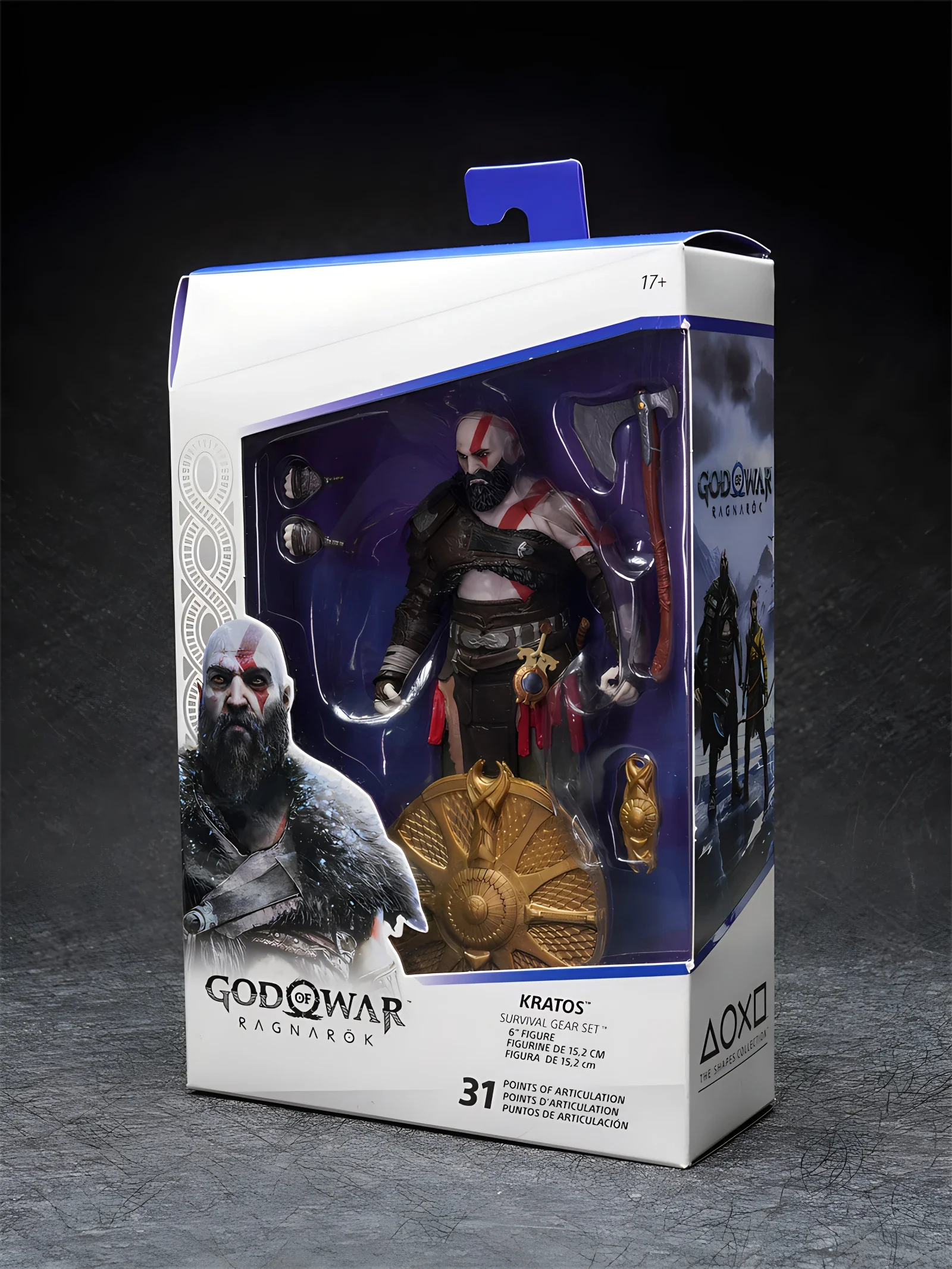 God Of War rysunek akcja Ragnarok Kratos 15.2cm Model gry zabawki 100% oryginalna limitowana ozdoba dekoracja edycja kolekcjonerska lalka