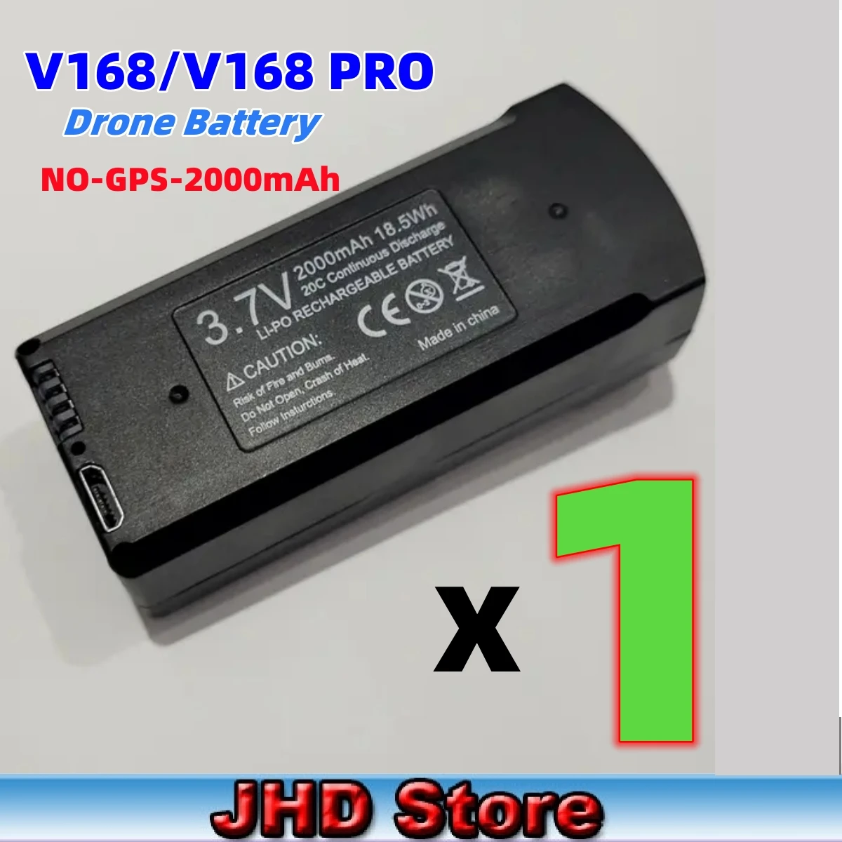 ドローン用hdバッテリー,v168/v168 pro/v168 pro/v168 pro max用,GPSなし,卸売