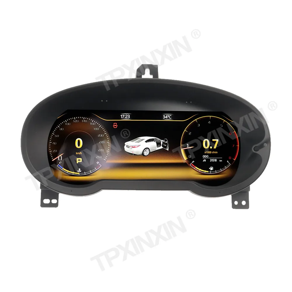 12.3 Inch For Mazda 6 Car Digital Dashboard Panel Virtual Instrument Cluster Cockpit LCD Speedometer Parts