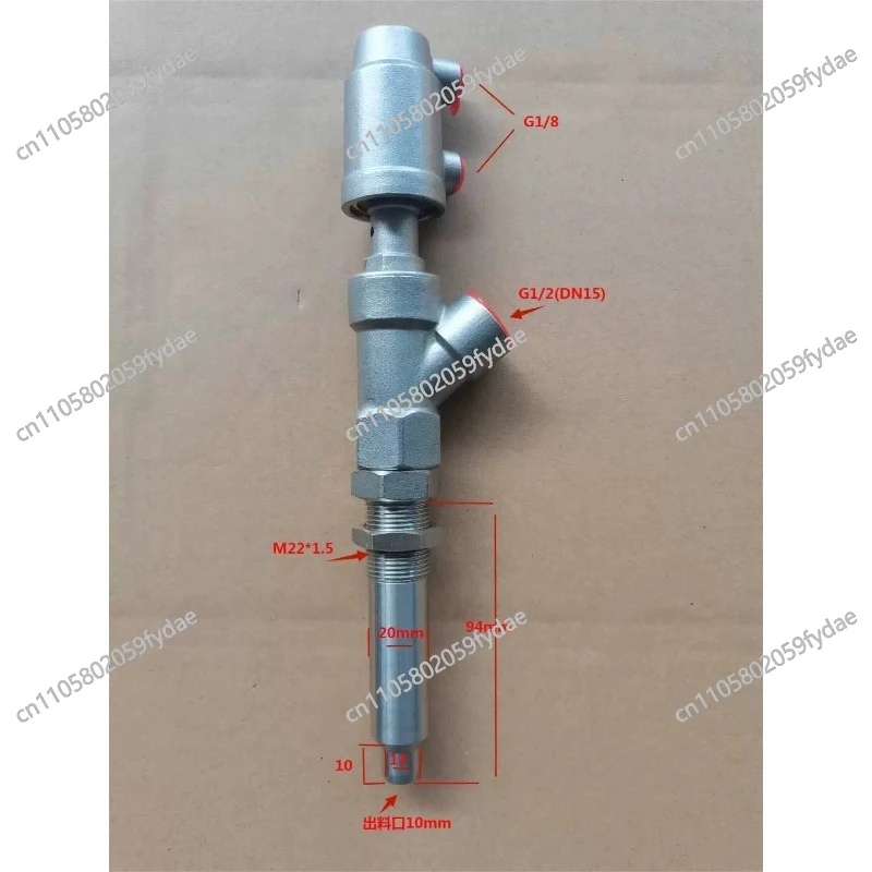 

Нержавеющая стальная вертикальная пневматическая разливочная головка с защитой от капель, удлиненный клапан для розлива жидкостей, сливной носик для разливочных машин